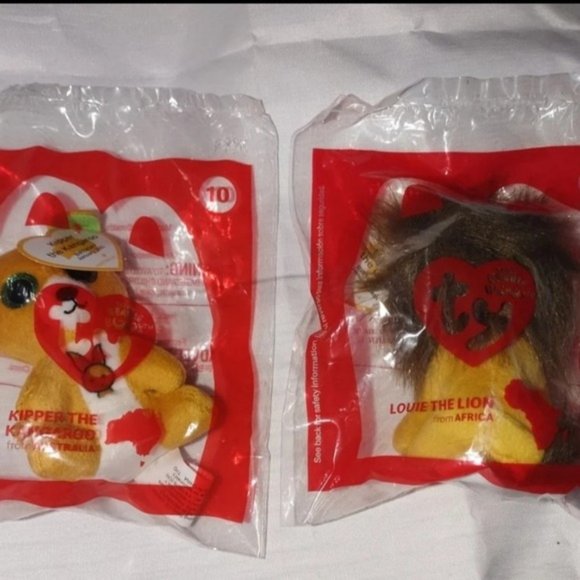 McDONALD'S HAPPY MEAL TOYS-"TY"-LOT OF 2 - Picture 1 of 2